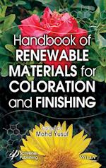Handbook of Renewable Materials for Coloration and  Finishing