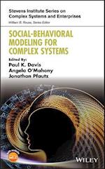 Social–Behavioral Modeling for Complex Systems