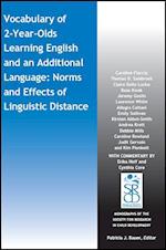 Vocabulary of 2–Year–Olds Learning English and an Additional Language – Norms and Effects of Linguistic Distance