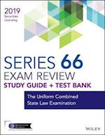 Wiley Series 66 Securities Licensing Exam Review 2019 + Test Bank
