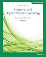 Industrial and Organizational Psychology