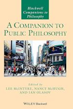 A Companion to Public Philosophy