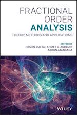 Fractional Order Analysis – Theory, Methods and Applications