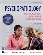 Psychopathology: Research, Assessment and Treatmen t in Clinical Psychology, 3rd Edition