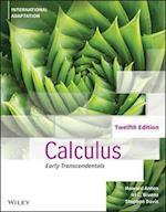 Calculus Early Transcendentals, 12th Edition, Inte rnational Adaptation