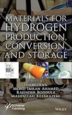 Materials for Hydrogen Production, Conversion, and  Storage