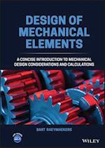 Design of Mechanical Elements