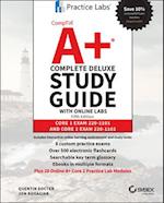 CompTIA A+ Complete Deluxe Study Guide w Online Labs – Core 1 Exam 220–1101 and Core 2 Exam 5th Edition