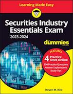 Securities Industry Essentials Exam 2023–2024 For Dummies with Online Practice
