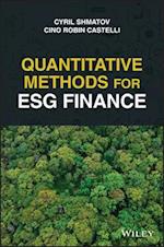 Quantitative Methods for ESG Finance