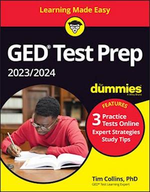 GED Test Prep 2023/2024 For Dummies with Online Practice