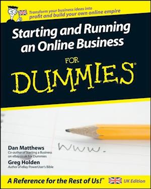 Starting and Running an Online Business For Dummies