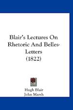 Blair's Lectures on Rhetoric and Belles-Letters (1822)