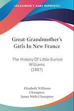 Great-Grandmother's Girls In New France