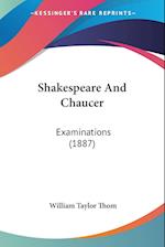 Shakespeare And Chaucer