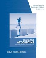 Working Papers, Chapters 17-25 for Needles/Powers/Crosson's Principles of Accounting, 12th