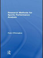 Research Methods for Sports Performance Analysis