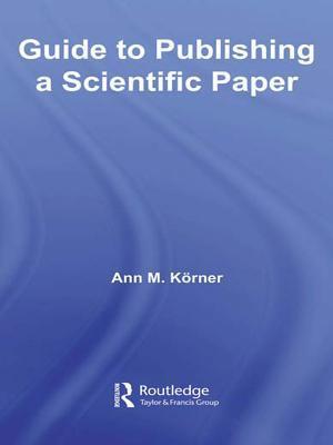 Guide to Publishing a Scientific Paper