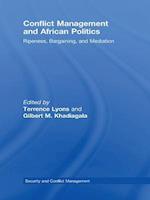 Conflict Management and African Politics