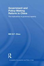 Government and Policy-Making Reform in China