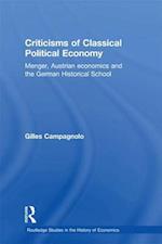 Criticisms of Classical Political Economy