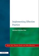 Individual Education Plans Implementing Effective Practice