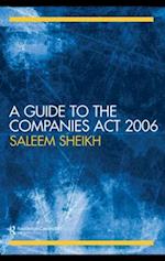 Guide to The Companies Act 2006