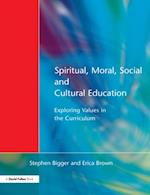 Spiritual, Moral, Social, & Cultural Education