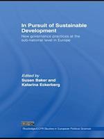 In Pursuit of Sustainable Development