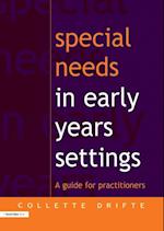 Special Needs in Early Years Settings