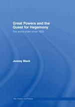 Great Powers and the Quest for Hegemony