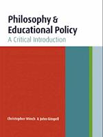 Philosophy and Educational Policy