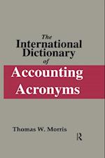 The International Dictionary of Accounting Acronyms