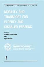 Mobility and Transport for Elderly and Disabled Patients