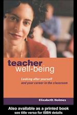 Teacher Well-Being