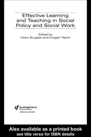 Effective Learning and Teaching in Social Policy and Social Work