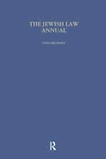 Jewish Law Annual (Vol 7)