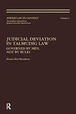 Judicial Deviation In Talmudic Law