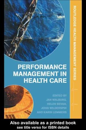 Performance Management in Healthcare