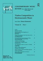 Timbre Composition in Electroacoustic Music
