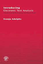 Introducing Electronic Text Analysis