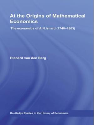 At the Origins of Mathematical Economics