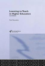 Learning to Teach in Higher Education