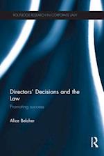 Directors'' Decisions and the Law