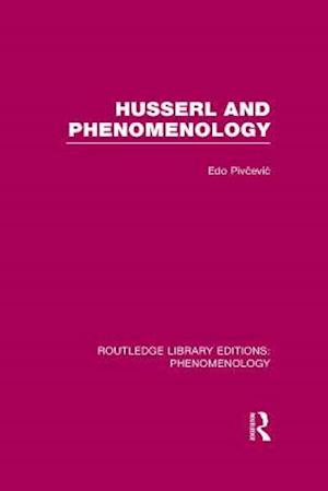 Husserl and Phenomenology