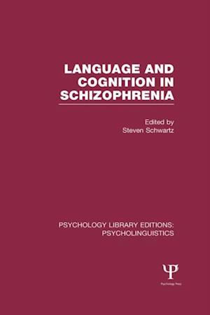 Psychology Library Editions: Psycholinguistics