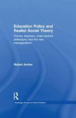 Education Policy and Realist Social Theory