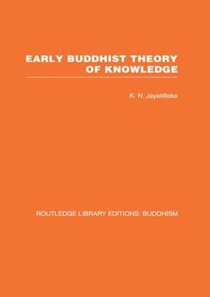 Early Buddhist Theory of Knowledge