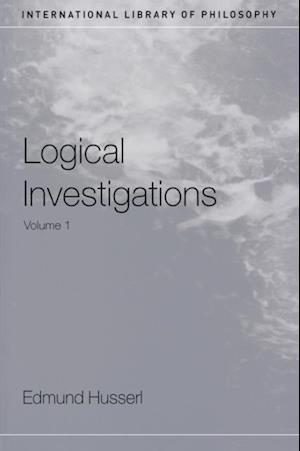 Logical Investigations Volume 1