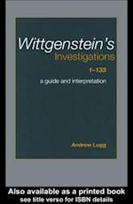 Wittgenstein's Investigations 1-133